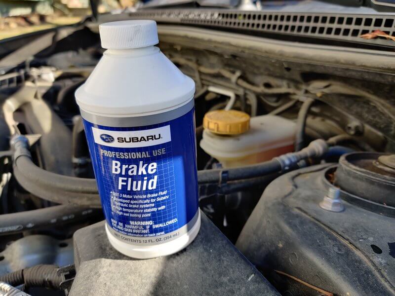 Replacing Brake Fluid